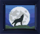 Pixel hobby geschenkdoos Wolf in de nacht