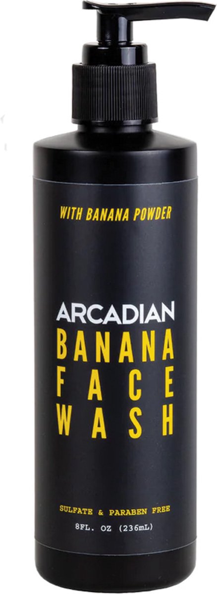 Goedkoopste Arcadian Banana Face Wash 236 ml. | Facial Cleanser
