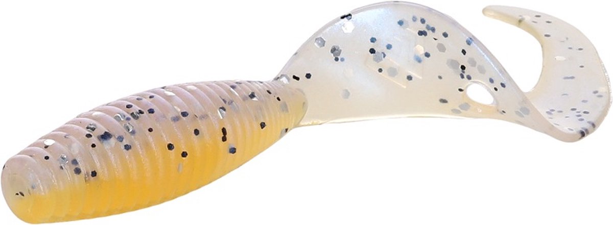 Kunstaas Twister 38mm/Zoute Karmel - 10 stuks | Mikado Kunstaas | Roofvissen | Fishing lures | Softbait