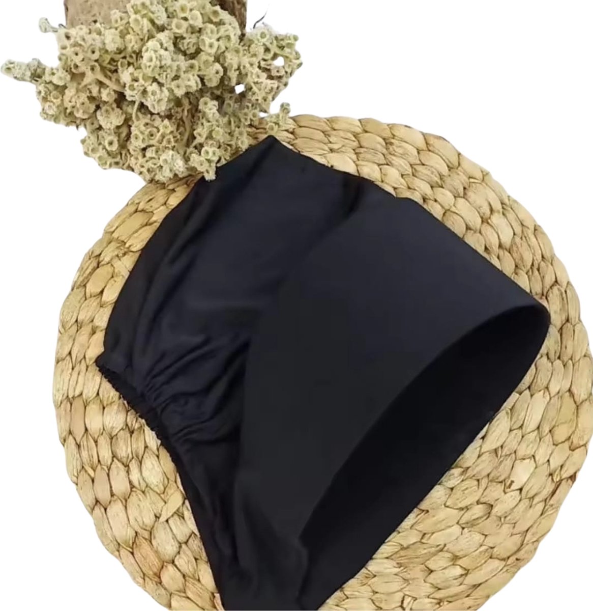 Ibramani – Marsya Pet Inner Hijab – Muts – Hoofddeksel - Hoofddoek - Tulband – Haarband – Tulband Cap – Head wrap - Damesmutsen – Hoofdwear - Ramadan - Ied ul Fitr - Suikerfeest – Black