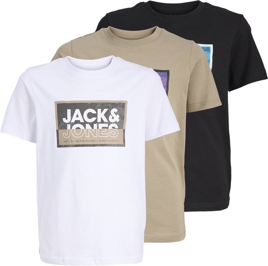 JACK & JONES Jorskull Coast Tee - Maglietta Manica Corta Girocollo Per Ragazzo, Taglio Normale, Estiva, Colore Unico