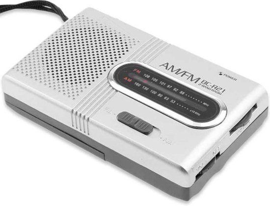 Draagbare radio - noodradio - noodpakket must have - radio op batterijen voor rampen