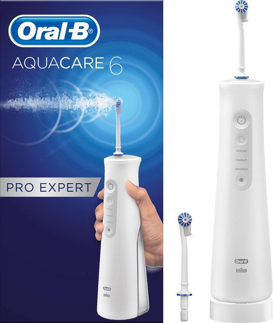 Oral-B Aquacare 6 Pro-Expert Oxyjet - Elektrische Waterflosser