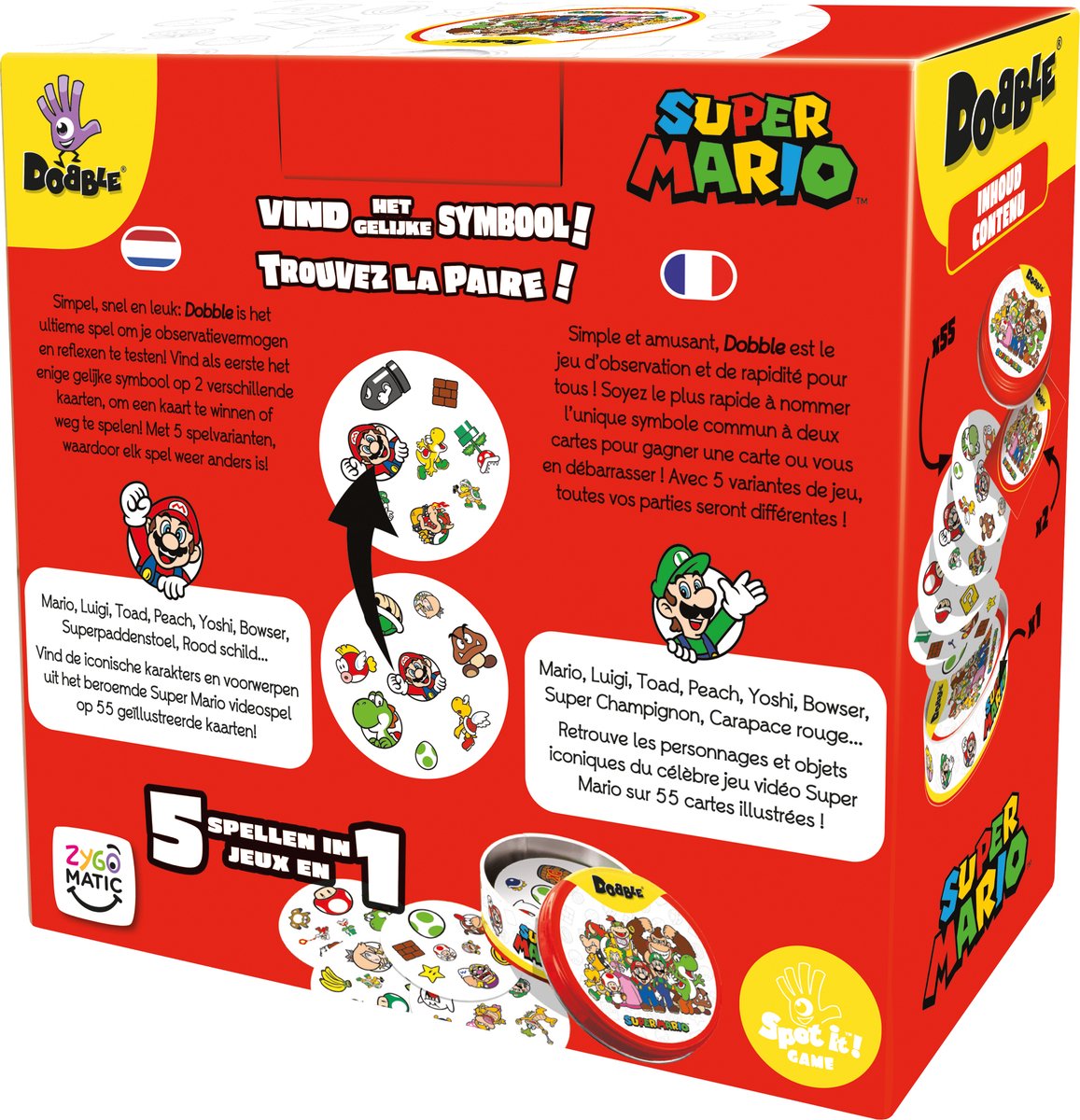 Dobble - Super Mario - Kaartspel — afbeelding 6