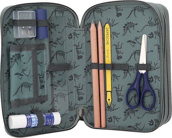 Depesche - Trousse 3 compartiments Dino World - BITE