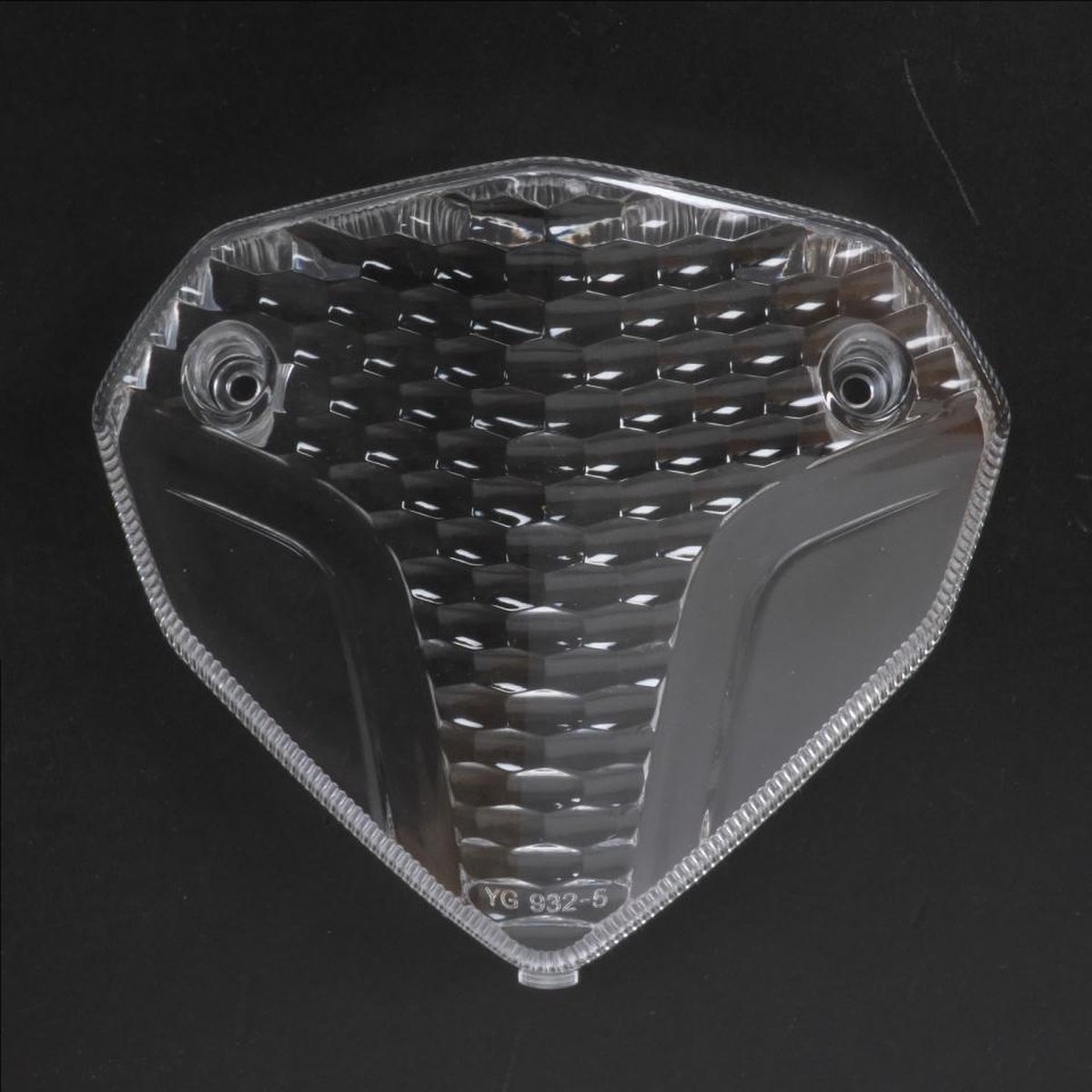 cabochon achterlicht één voor scooter yamaha 50 aerox 2013 yg 932-5 / transparant nieuw