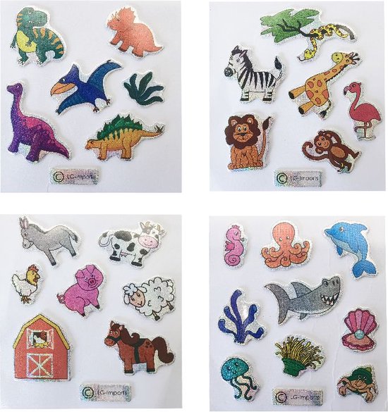 Graafmachine 3D-sticker voor kinderen, 14 vellen autostickers