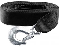 Auto sleeptouw - Sleepkabel - sleeptouwen - Sleepband - sleeptouwen - met 2 haken - 2000 kg 6 meter - Auto noodbenodigdheden - nylon