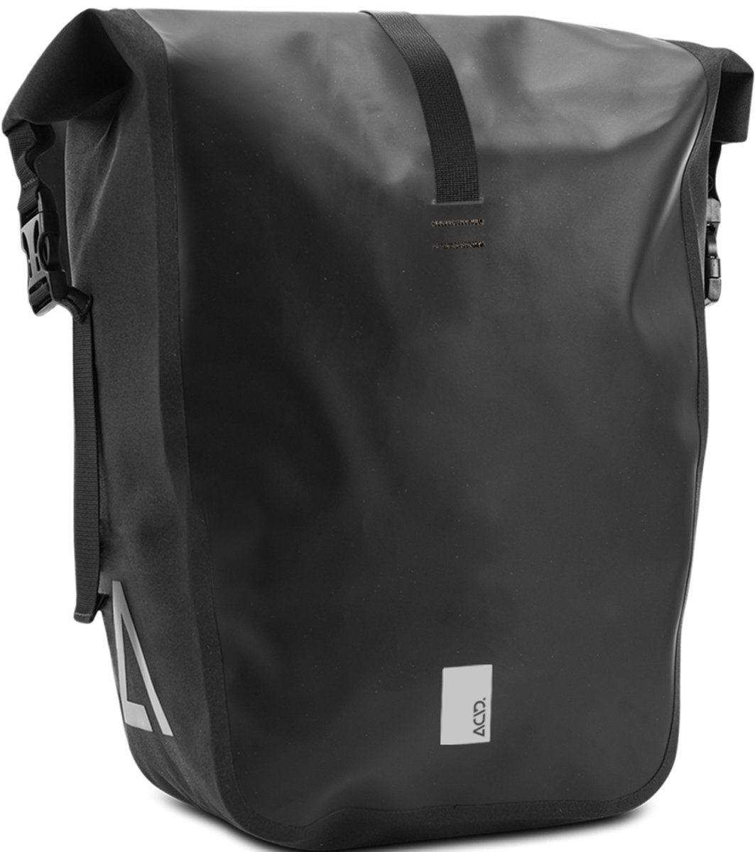 Acid Pure 15 Fietstas CILINK - 15 L - Enkele Fietstas - Waterdichte tas - Afneembare Fietstas - Tas Fiets - Fietsaccessoires - TPU - Zwart