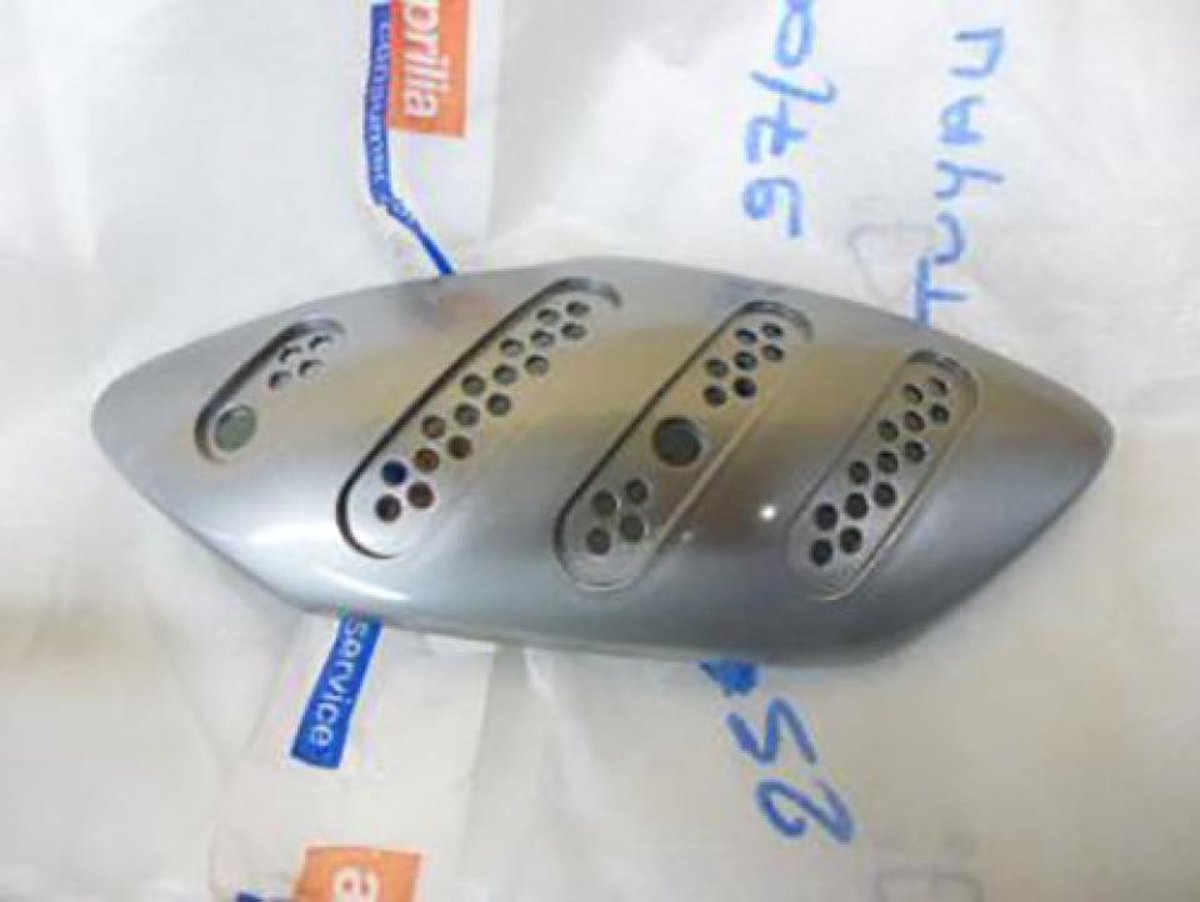 uitlaatbeschermer voor scooter aprilia 50 rally 1995 - 2004 ap8239943 nieuw