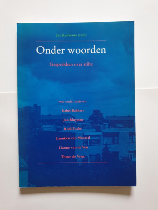 GESPREKKEN STILTE ONDER WOORD - cover