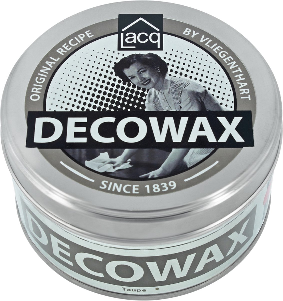 Lacq Decowax Taupe - Decoratieve Interieurwas - Wax- 370 ML - Hout- Vloeren - Meubels
