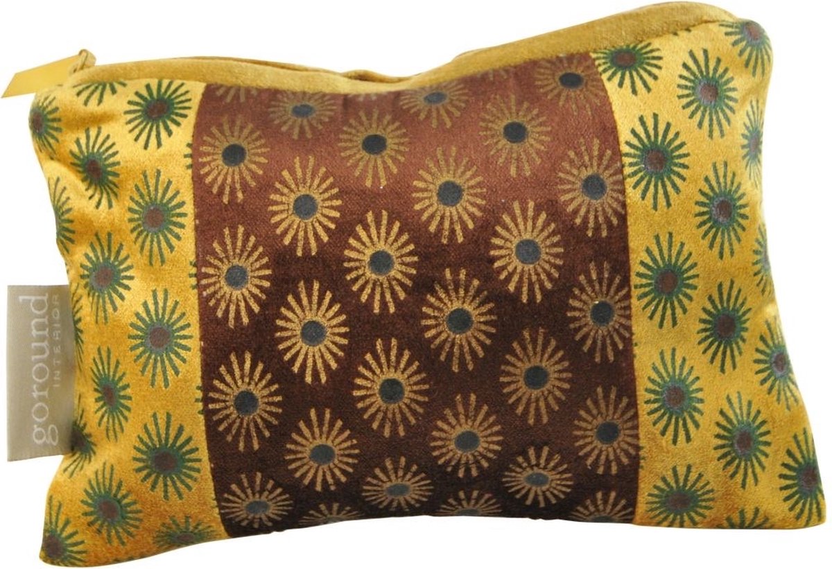 Goround Interior Fluwelen Etui Borage - Make-Up tas