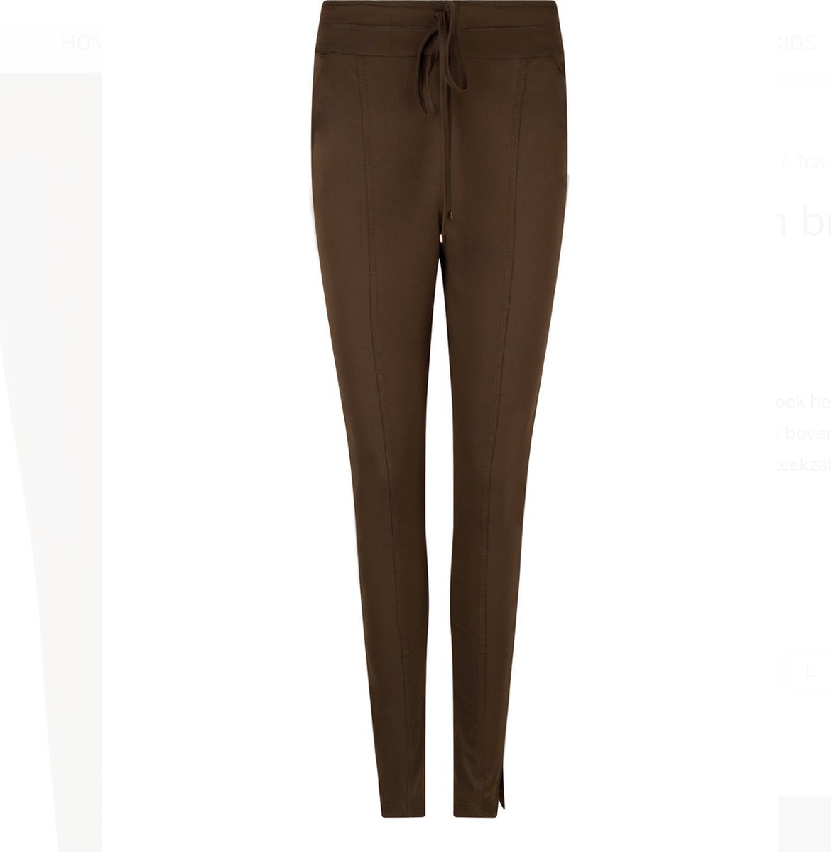 Traveller Broek Carmen / Bruin/ maat S