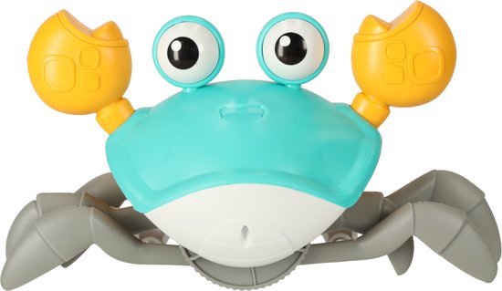 Kruipende en Dansende Krab - Muzikaal Interactief Speelgoed - Sensorisch Baby Speelgoed - Educatief & Oplaadbaar - Groen van IKONKA — afbeelding 5