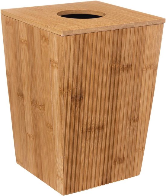 Power Tower - Vuilnisemmer - Met Los Deksel - 80 Liter - Recycled - Zwart