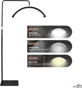 Bol.com Caedentes Half Moon Light - Salon Lamp - Beauty Lamp - Wimper Lamp - Lash Lamp - LED Moon Light - Make Up Lamp - Moonlig... aanbieding