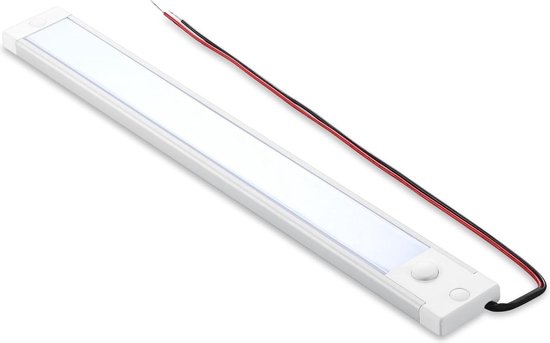 acegoo Camper Dimbaar 12V LED Strip Verlichting LED Interieur Lichtbalk 4,5W 470LM Onder Kabinet voor Bus Caravan Boot Van Keuken met Dimmer&Rood nachtlampje (4000K