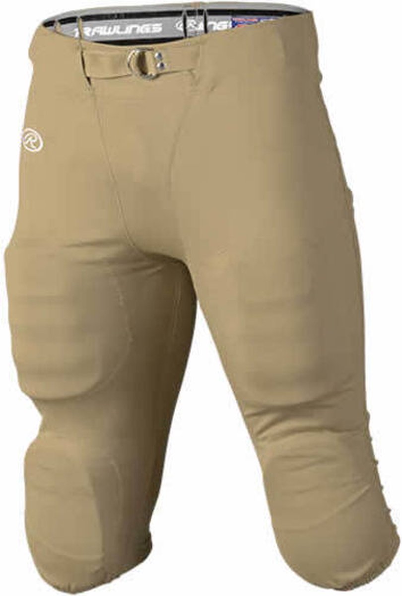 Rawlings FP147 Adult Pants S Vegas Gold Gamepants voor Sport American Football