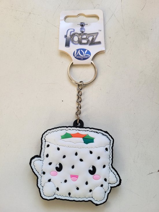 Toyvian 3st Sushi-schlüsselanhänger Taschenanhänger Schlüsselanhänger