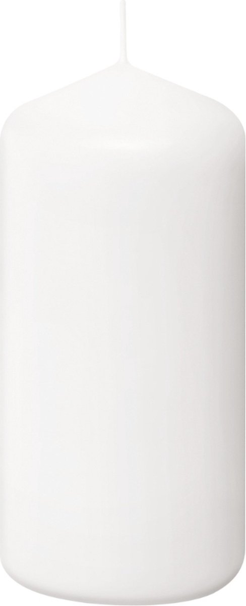 Bolsius Stompkaarsen Wit 120(H)mm (12 Stuks) - 33 uur