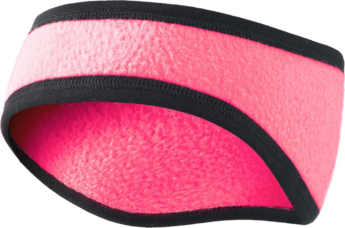 Ladeheid Herren Dames Hoofdband Oorwarmer Fleece Polyester LA-LA40-204-BA Lichteroze Eén Lichtroze