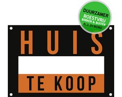 Immo mededeling/ bord XL Dibond + boorgaten | 