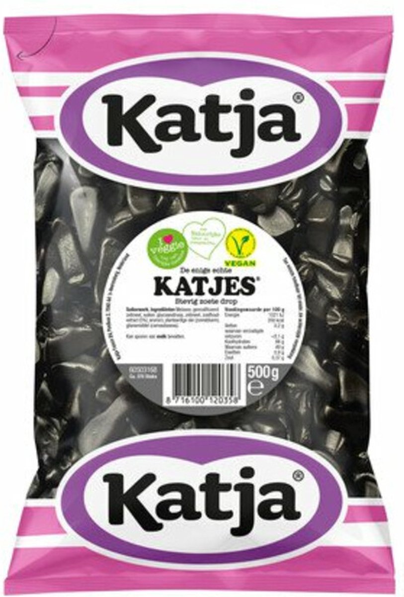 Katja katjes snoep - 500 gr