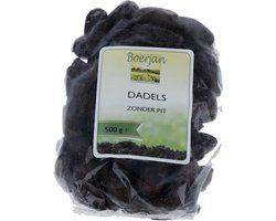 Boerjan Dadels Zonder Pit 500GR