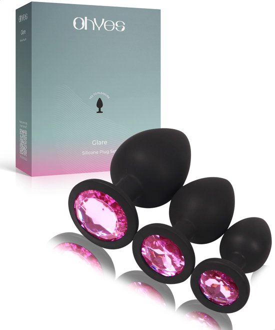 Plug Anal En Silicone Rosebud - 3 Tailles Et 2 Coloris - Sextoy Neuf Unisexe