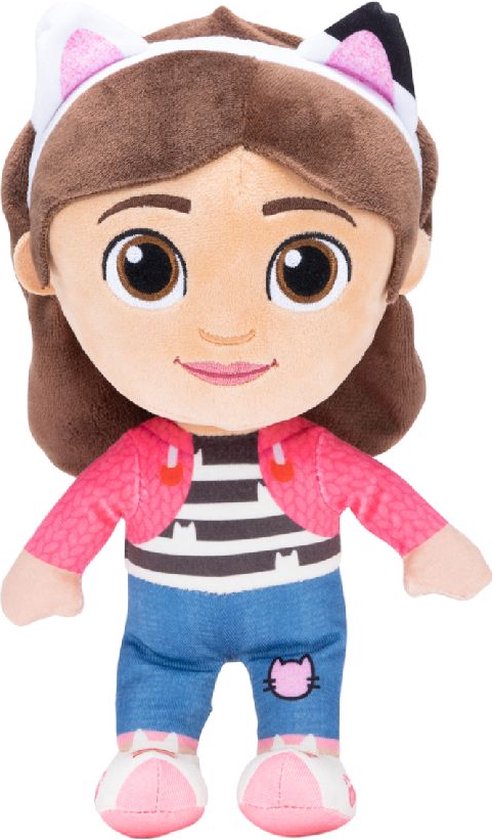 Gabby's Dollhouse - Knuffel Baby box kat 25cm