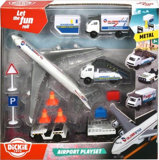Dickie Vliegveld Speelset.