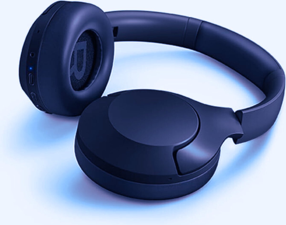Ruisonderdrukkende Draadloze Over-Ear Hoofdtelefoon Met Microfoon En 60 Uur Speeltijd – Lichtgewicht Bluetooth Hoofdtelefoon Voor Volwassenen In Zwart