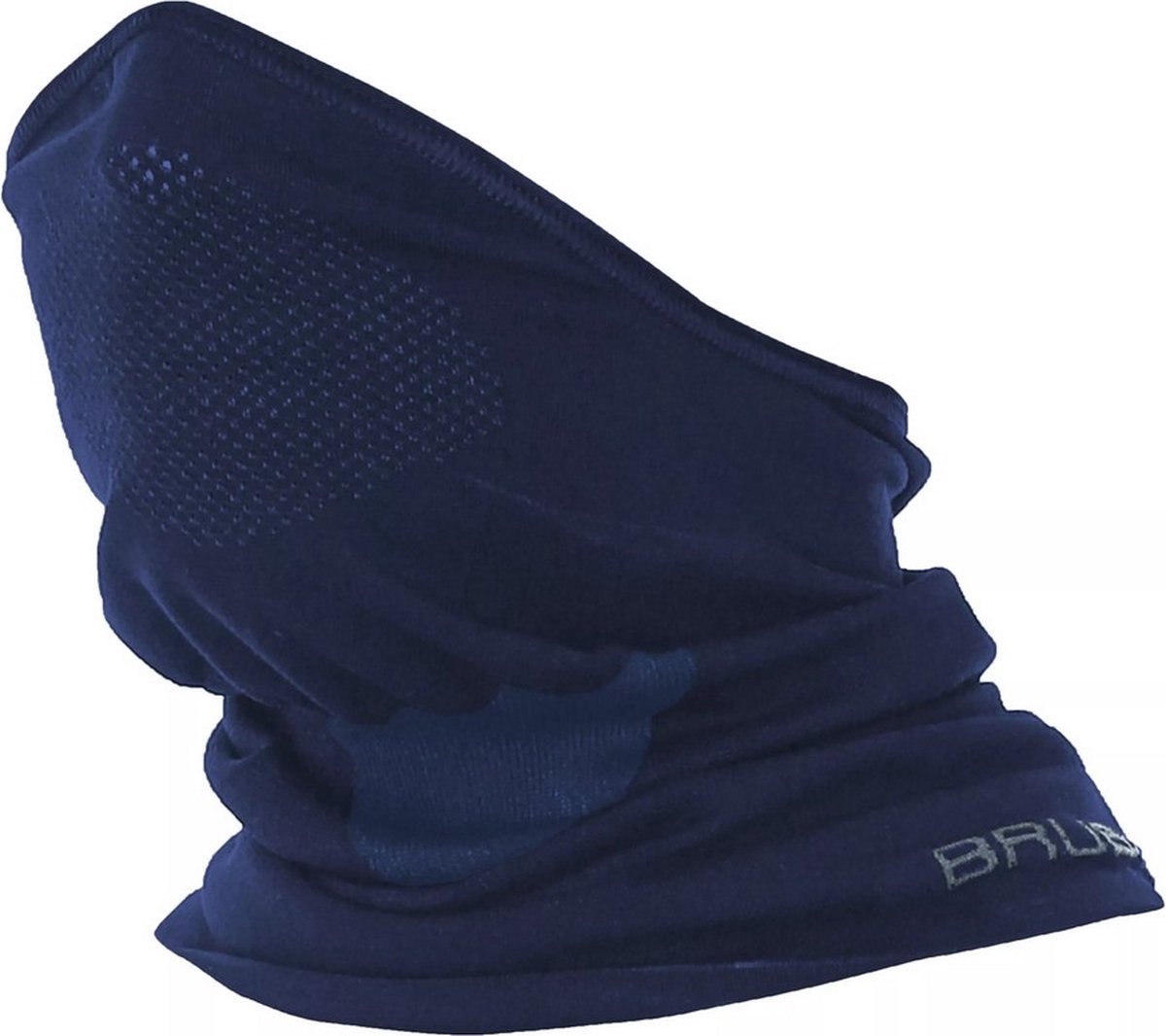 Brubeck Halve Bivakmuts Half Balaclava – Hoogwaardige Merino Wol Blend – Night Donkerblauw – Unisex