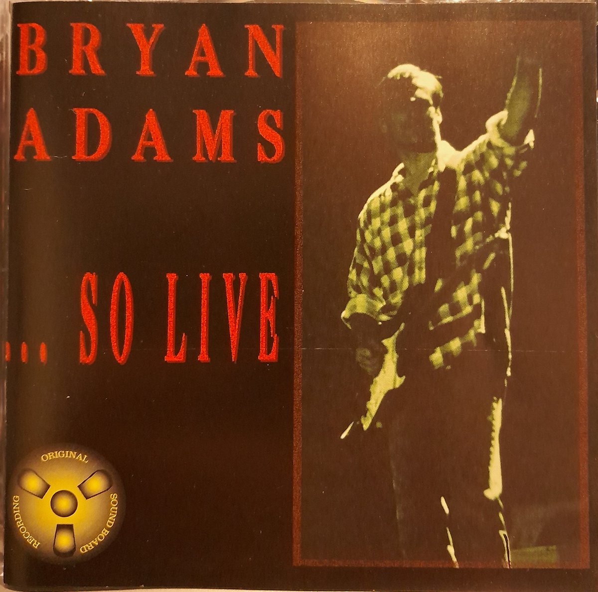 Bryan Adams - ... So Live - Cd Album