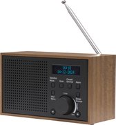 Bol.com Denver DAB Radio - Noodradio / Noodpakket - Batterijen & Netstroom - Keukenradio - Draagbare Radio - DAB46 - Darkgrey aanbieding