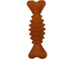 Wolters kauwspeelgoed - rubber kauwbot hond - hondenspeelgoed voor kleine honden - kauwbot hond speelgoed - speelgoed tandverzorging - nature - 12cm