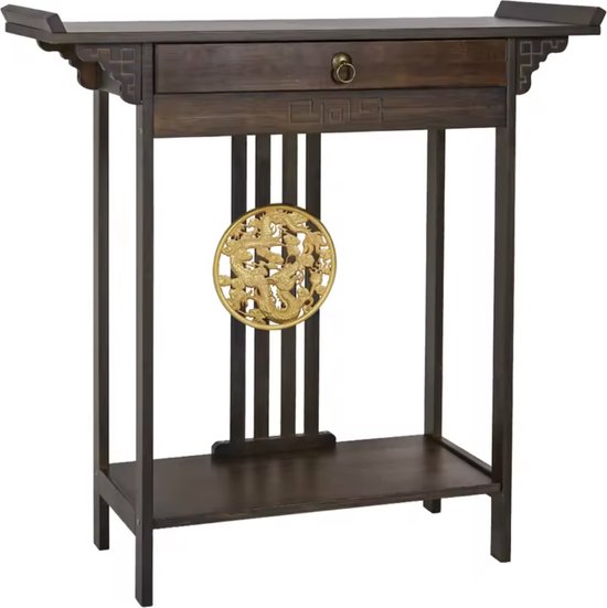 een mooie salontafel met gouden poten in barok stijl kopen