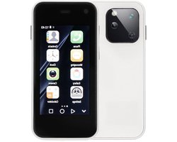 Mini-smartphone 25 Inch HD Touchscreen Dual-sim Mobiele Telefoon 1GB RAM 8GB ROM Ultradunne Wifi GPS Bluetooth-pocketmobiel 2MP-5MP Achteruitrijcamera Parelwit .