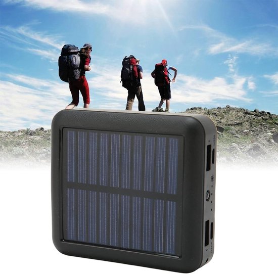 Draagbare Zonne-telefoonoplader, Zonne-energiebank ABS Draagbare Zonne-telefoonoplader, Zonne-energiebank ABS