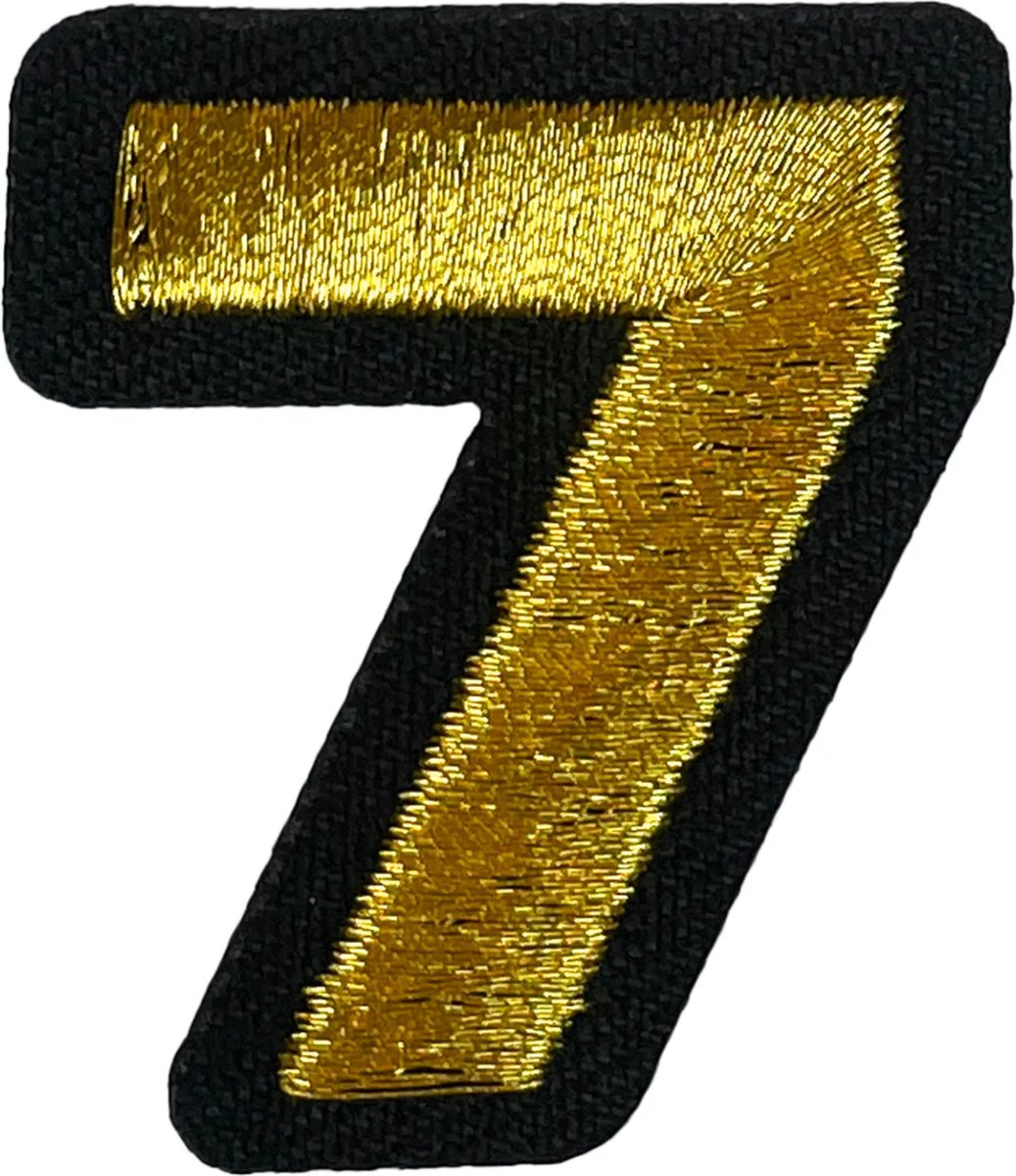 Oeteldonk embleem - Gouden cijfer 7