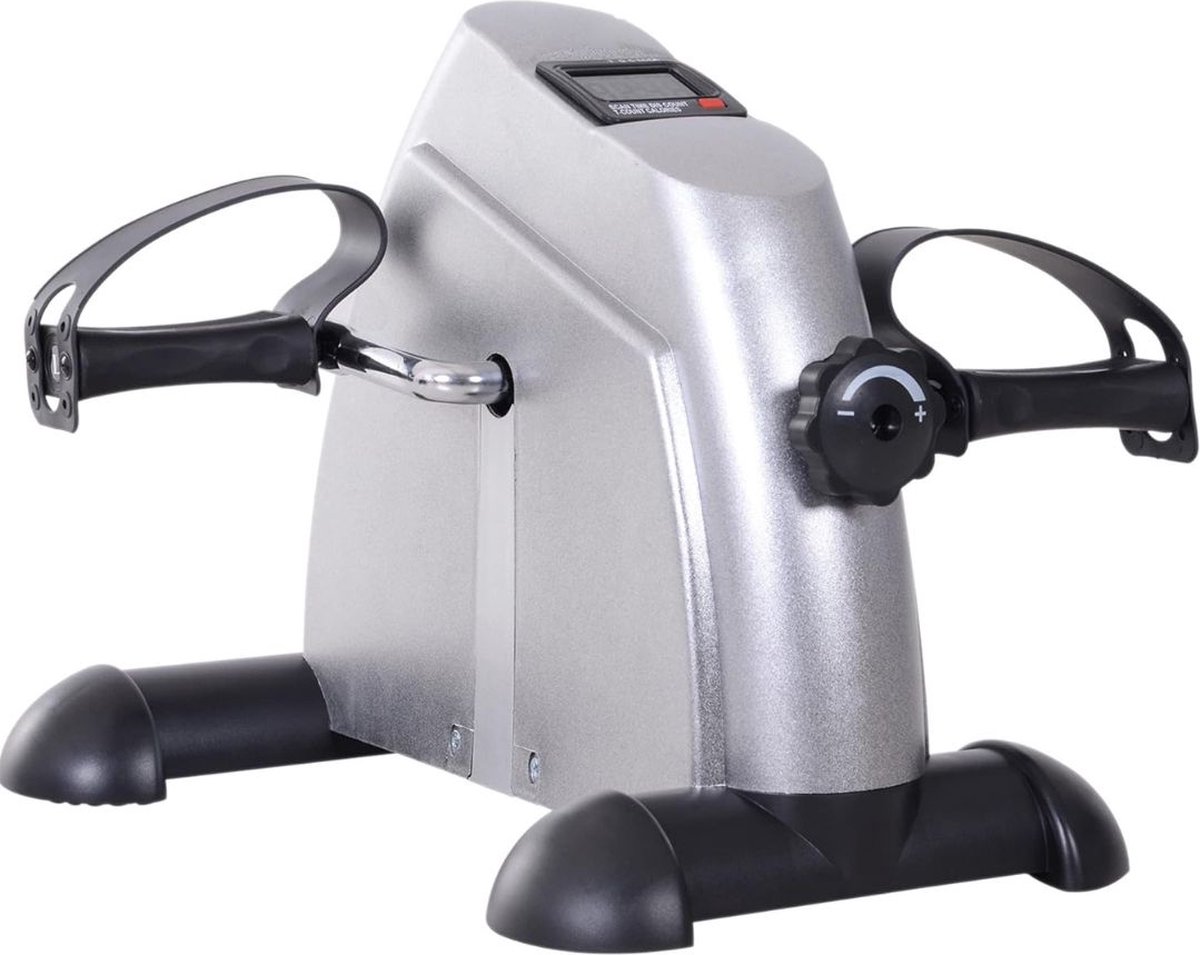 ApexArte® Stoelfiets - Bureaufiets - Deskbike - Zilver en Zwart
