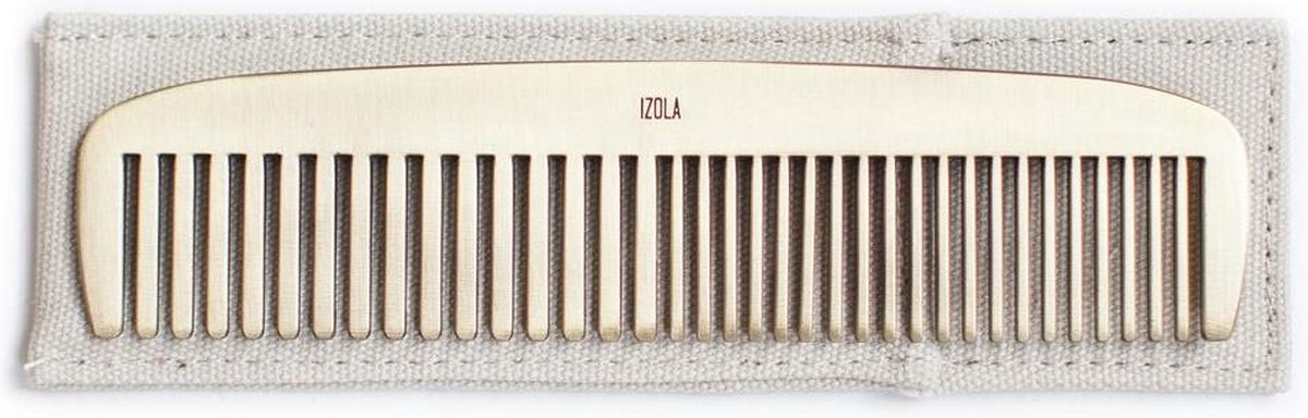 Izola NYC - Kam - Mannen - Heren - Messing - Not a hair out of place - 18 cm
