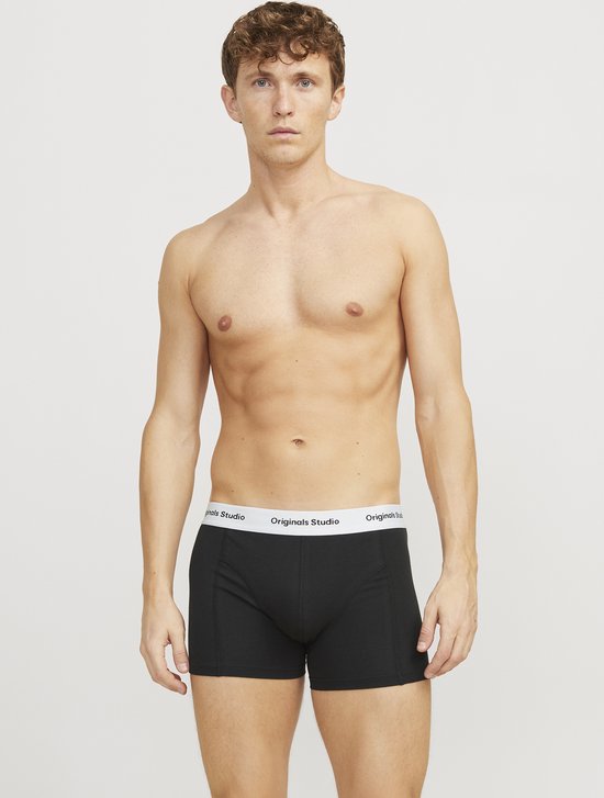 Jack & Jones Boxershort met elastische band in een set van 3 stuks in rood online kopen | P&C