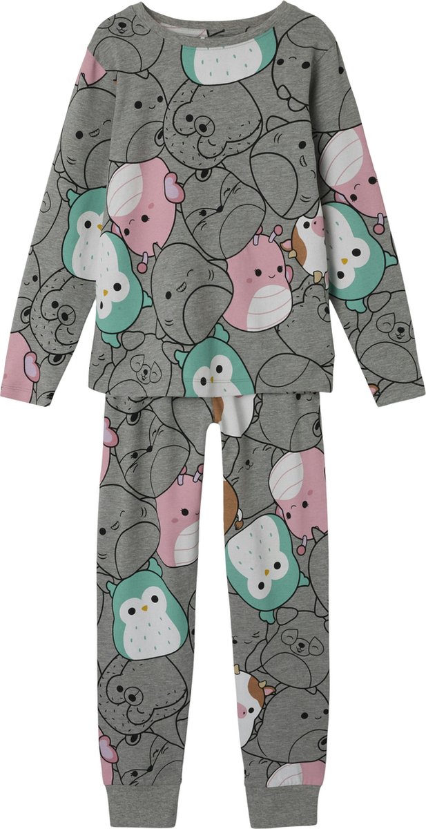 NAME IT - NKFOBIA SQUISH LS NIGHTSET BFU - Meisjes - Pyjamas