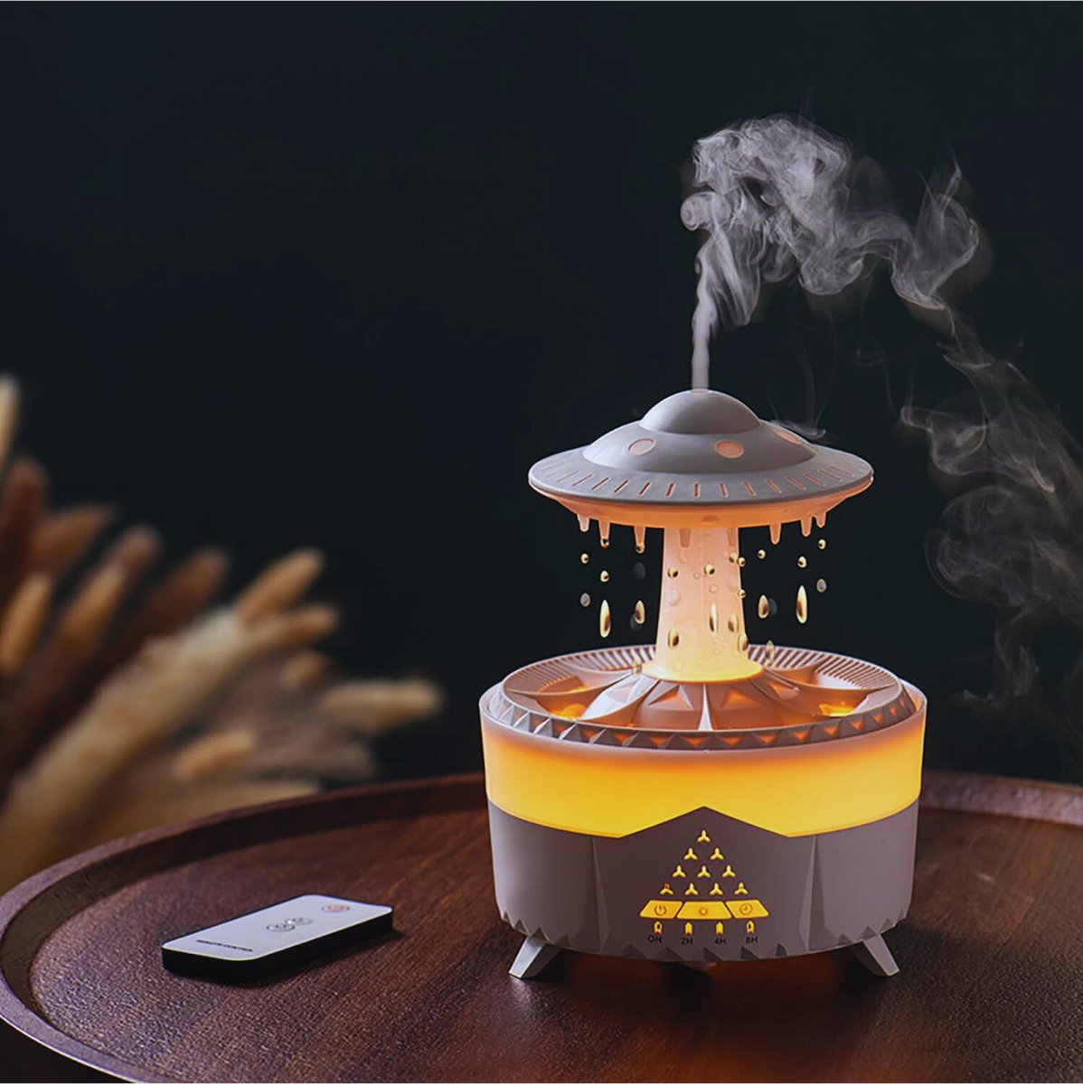 Wolk regen luchtbevochtiger, 300 ml wolk diffuser met
