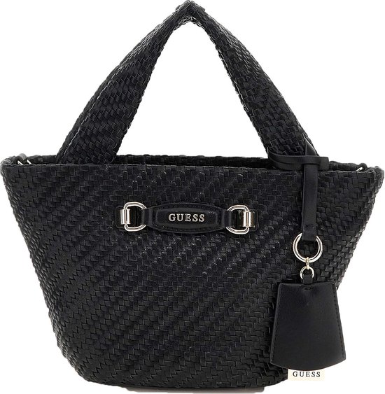 GUESS Sac à main Sac à épaule bandoulière Francy Mini Tote Black Noir
