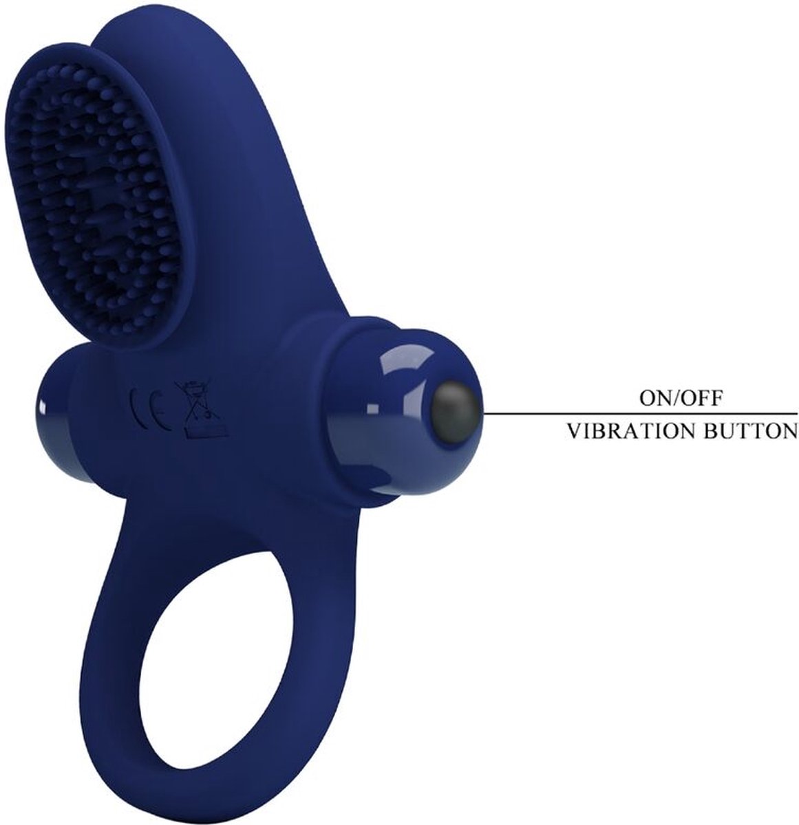 PRETTYLOVE Vibrating Penis Ring