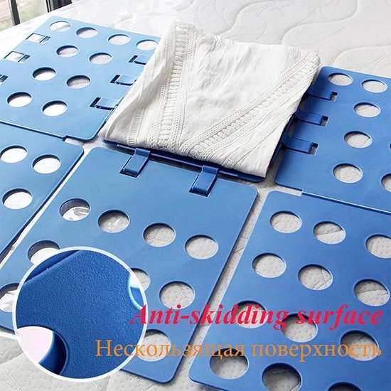 Kleding vouwplank - Sheldon vouwplank - Let op: Blauw of Grijs