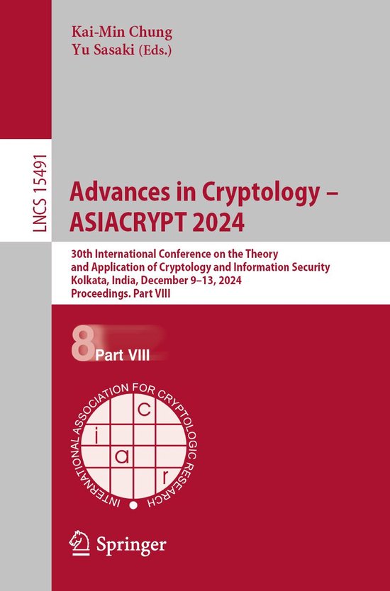 Springer Nature Proceedings Computer Science 8 - Advances in ... - cover